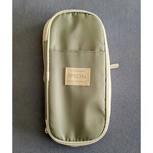 ANGOO Makeup/Brush Organizer Pencil Case Multifunctional Zip Pouch-Lg Capacity